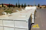 منبع فایبرگلاس مکعبی